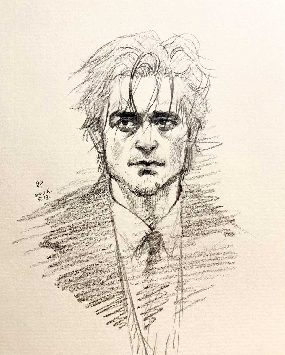 Robert Pattinson
HBD 💕

何度描いても彼の美に追いつけない 