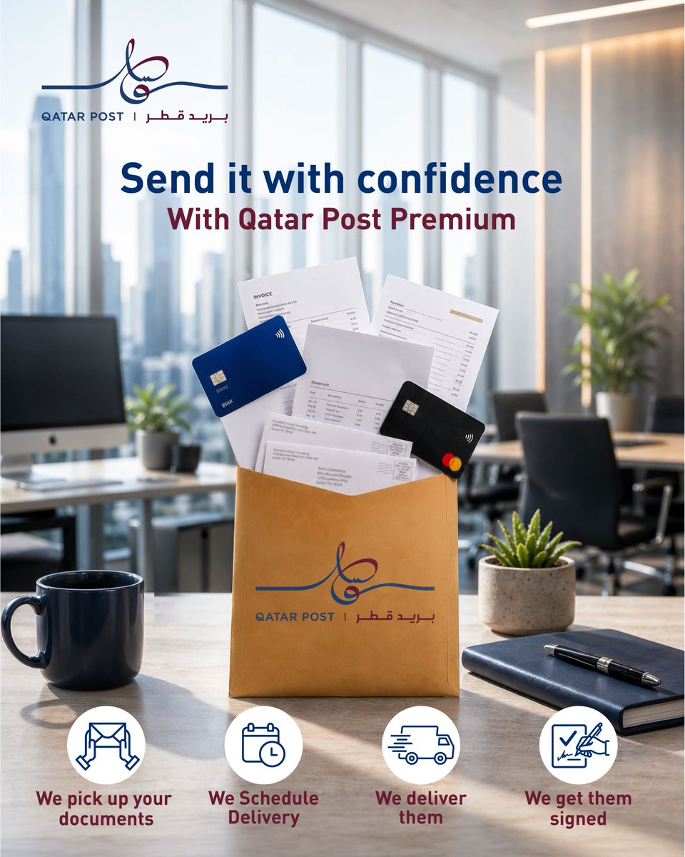 QATAR POST📦 الشركة القطرية للخدمات البريدية tweet media