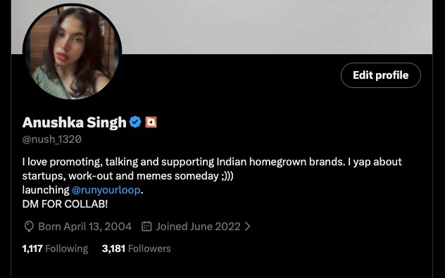 Anushka Singh tweet media