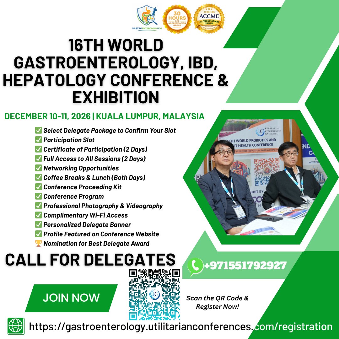 Gastroenterology UCGConferences tweet media