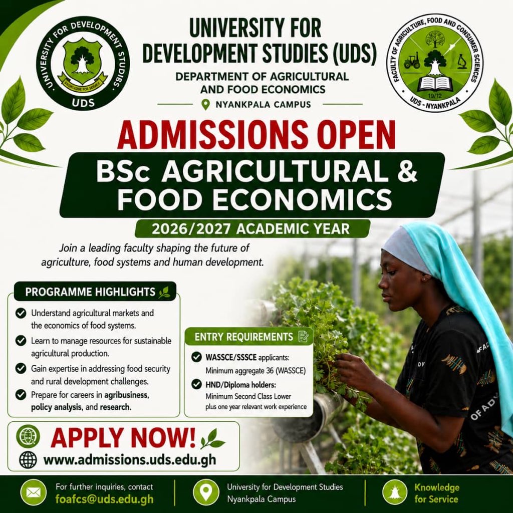 Uds Application University for Development Studies (UDS) (@uds_official) / Posts / X