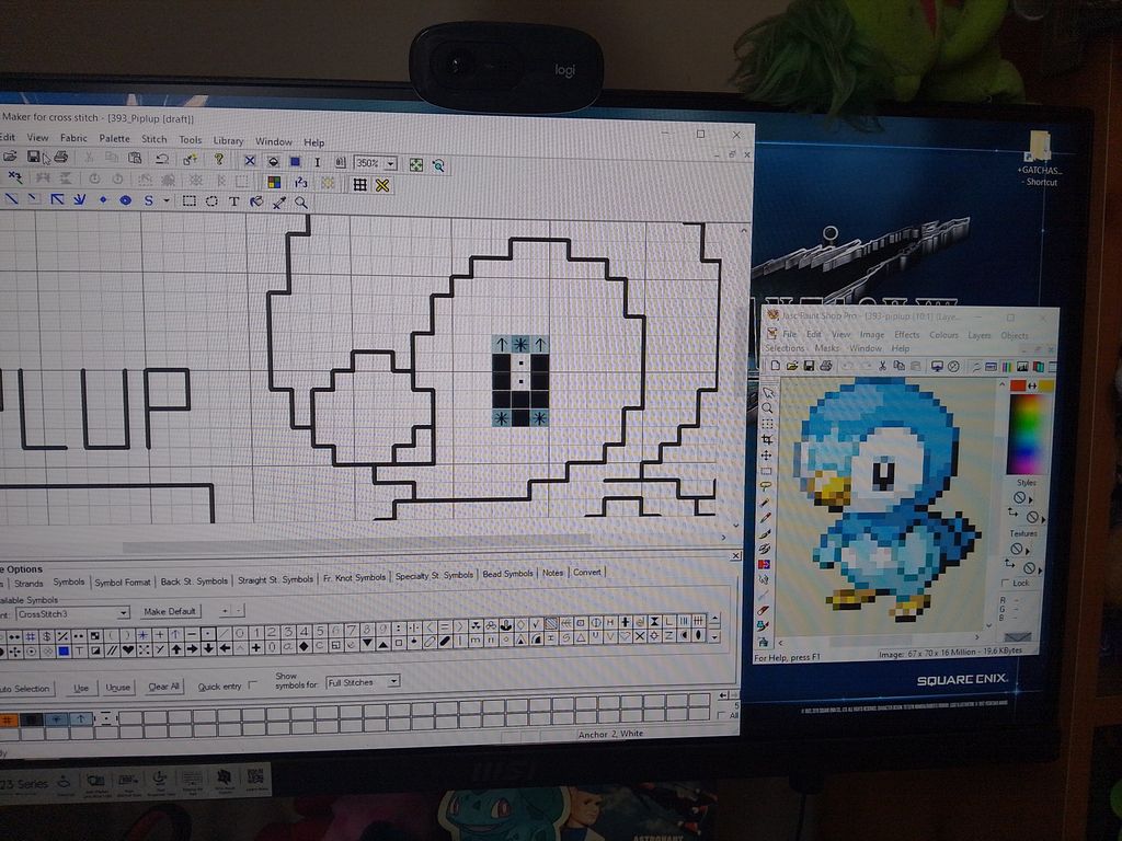 gatchacaz's tweet photo. WIP WEDNESDAY

Things are a little chaotic here at Gatchastitch HQ – read the full post over on my blog:
https://t.co/5b2naDwvwi

#crossstitch
#videogames
#pokemon https://t.co/iUjKWbpKK7