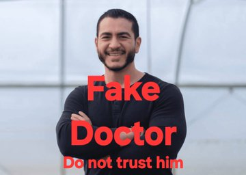 FarmBoyJeff1's tweet photo. Mr. El-Sayed is not practicing medicine in Michigan.
No license found
But, masquerades as one.
PHONY
@AbdulElSayed https://t.co/zmpRHWw1m7
