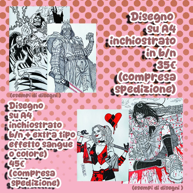 xAndriDevilx's tweet photo. Sul mio profilo Instagram ho aperto le commissioni, se siete interessati seguitemi su IG e scrivetemi nei DM.
Link del mio profilo IG: https://t.co/8UuB7XH3wA

P.S. Ringrazio enormemente la mia cara amica @Ellykun per queste splendide slide.

#commission #commissionopen https://t.co/54sOYHOSh6