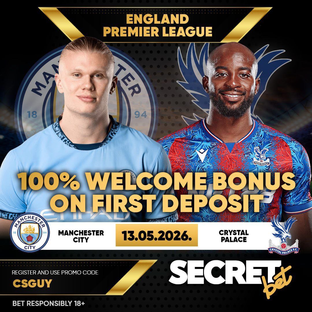 bp_punter's tweet photo. Correct scores prediction:

Man City 🏴󠁧󠁢󠁥󠁮󠁧󠁿 3 - 1 Crystal Palace 🏴󠁧󠁢󠁥󠁮󠁧󠁿

Lens 🇫🇷 1 - 2 PSG 🇫🇷

Register on secret bet and get 100% Welcome bonus

https://t.co/EShgtRwPKX

Use my promo code: CSGUY https://t.co/9ZCYvlNNbk