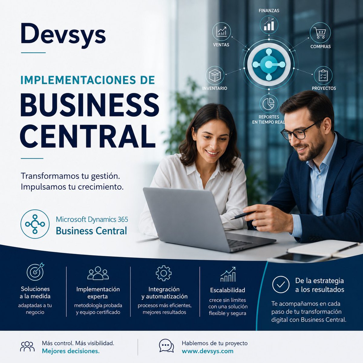 DevsysdeMexico's tweet photo. Transforma la manera en la que gestionas tu empresa con Microsoft Dynamics 365 Business Central ✨

✔ Finanzas
✔ Ventas
✔ Compras
✔ Inventario
✔ Reportes
✔ Automatización

#BusinessCentral #MicrosoftDynamics365 #ERP #TransformacionDigital #Devsys https://t.co/bs6A1Sz4Gz