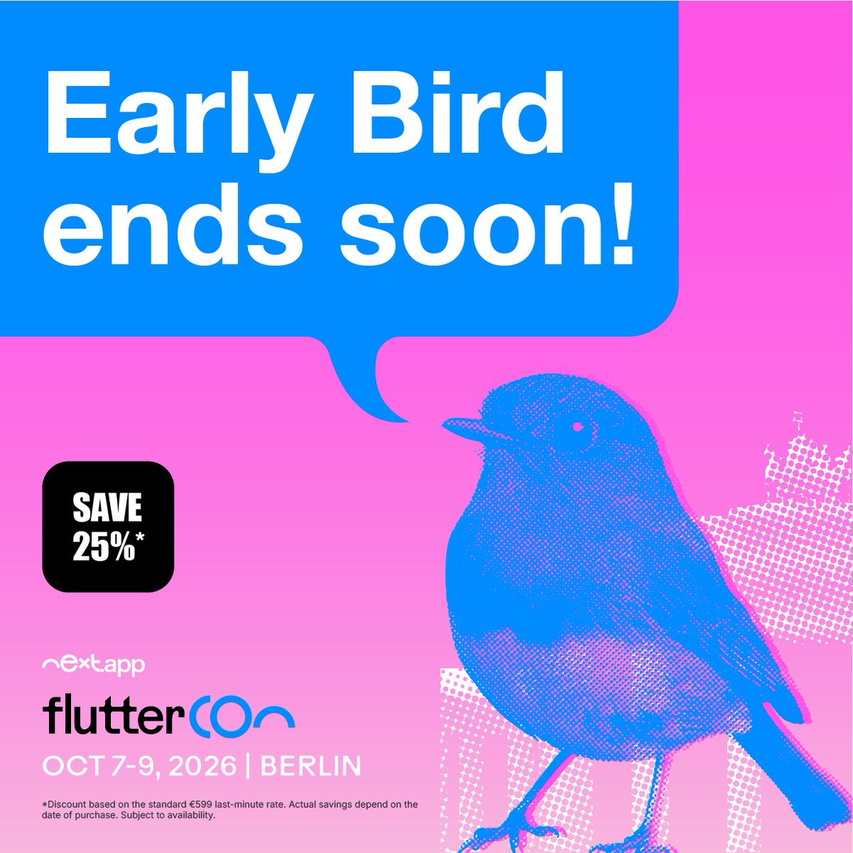 Fluttercon tweet media