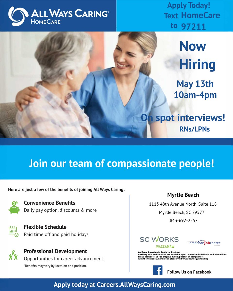 SC Works Waccamaw tweet media