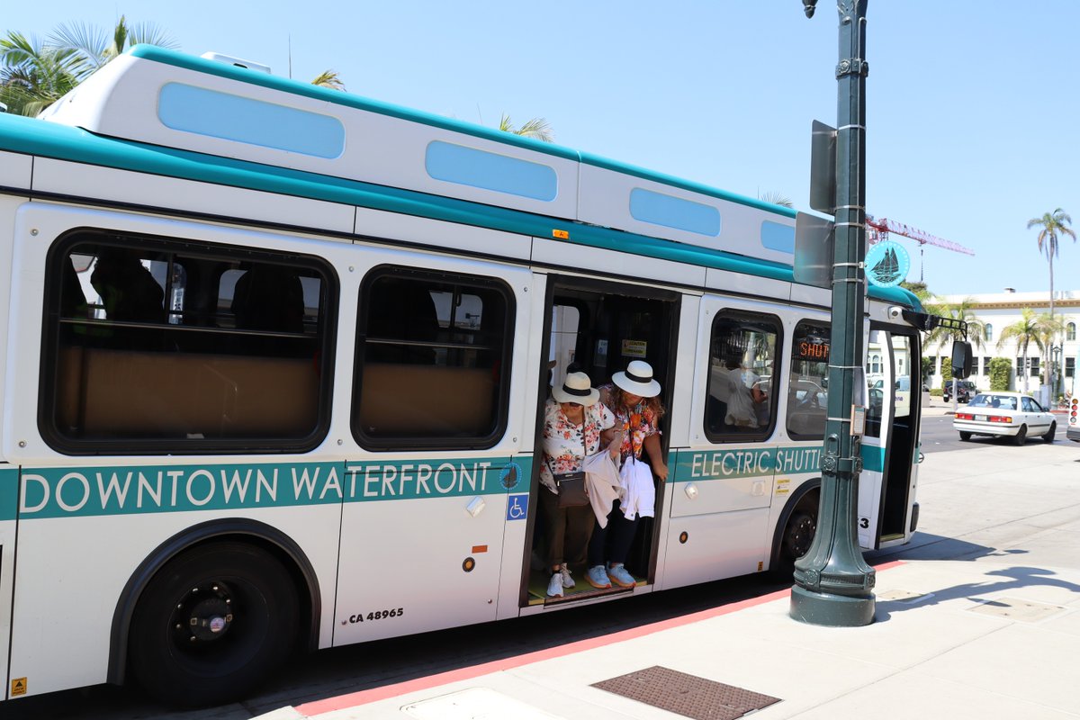 SantaBarbaraMTD's tweet photo. Everybody… yeah…
Shuttle’s back, alright.

Grab your besties, don your beach hats, &amp; skip the parking hunt.

Shuttle Summer returns May 29 ☀️
Downtown Waterfront Shuttle = easy rides, ocean breeze, zero stress.

#ShuttleSummer #SantaBarbaraLife #BeachDayVibe #ParkingIsCancelled https://t.co/cqpUtpYmNH