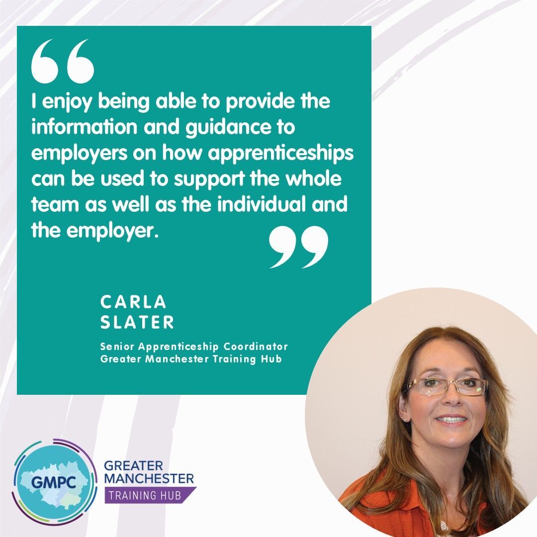 GMTrainHub's tweet photo. Interested in becoming an apprentice in primary care? 🤔

Carla, our Senior Apprenticeship Coordinator, is here to help you find the perfect opportunity! 😊

Learn more about apprenticeships and how to get started 👉 https://t.co/W8kzy0B2PW

#Apprenticeships https://t.co/8iQHhE3SDj