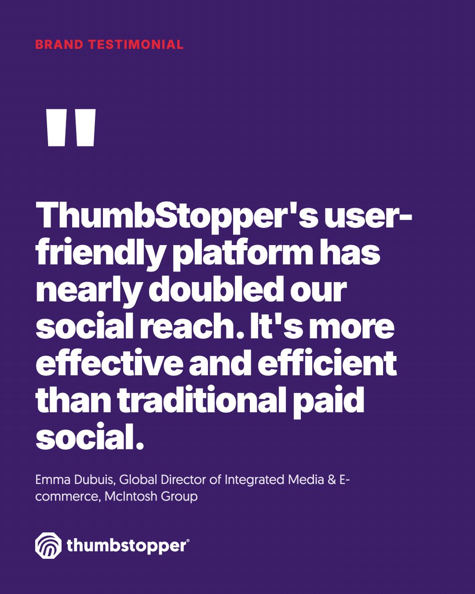 THMBSTPPR's tweet photo. McIntosh Group nearly doubled social reach for their dealer network. Proof that Brand-to-local works. Call us today at (866) 338-0140

#HyperLocal #SocialMedia https://t.co/2hZMT5Avwn
