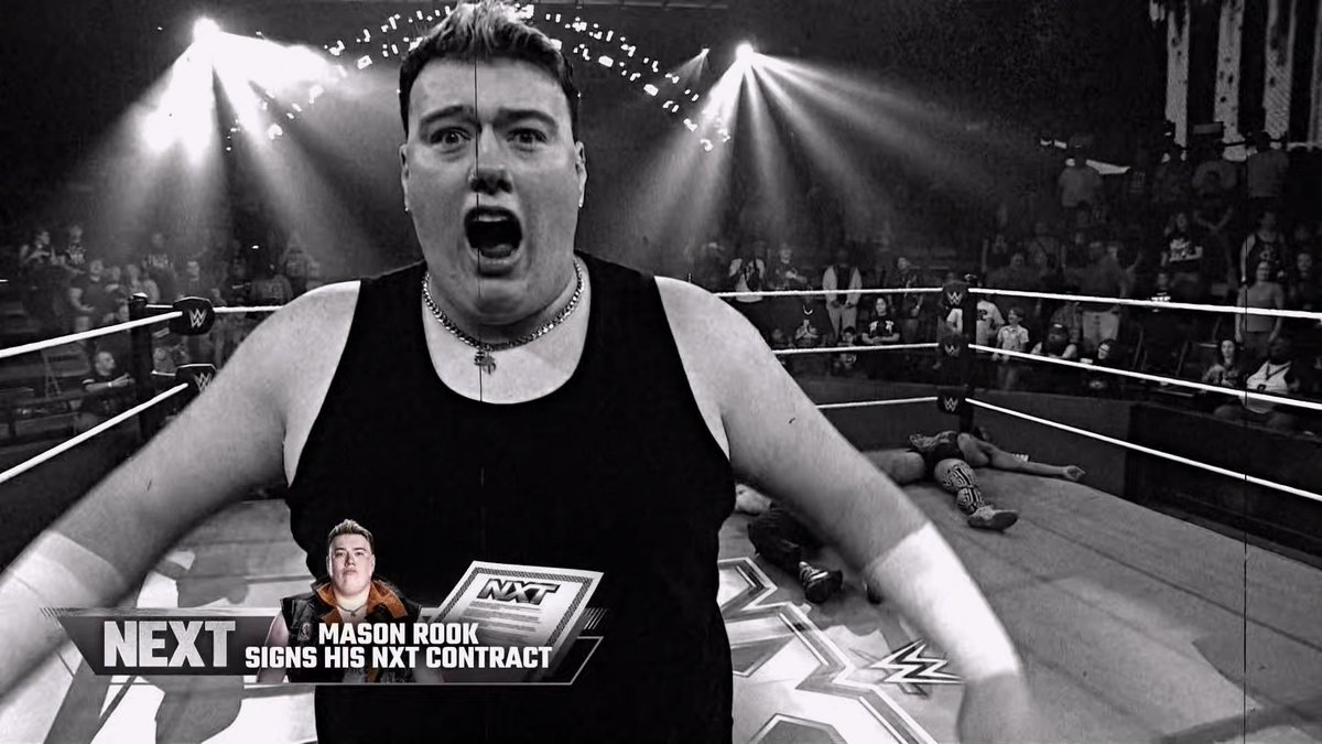 A suivre : la signature de contrat de Mason Rook #WWENXT