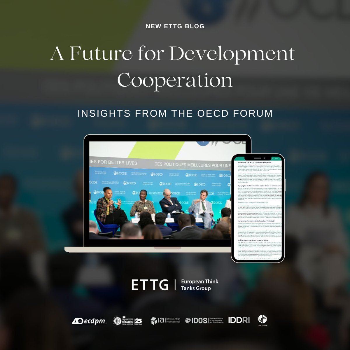 ettg_eu's tweet photo. After the @OECD forum our director @iolivie  shares insights on structural shifts redefining development cooperation.

From fiscal strains to rising agency of G. South, how can the multilateral system navigate its (re)foundation in an era of competition?

https://t.co/np3ETKdsnh https://t.co/Oxwz4KqM2F