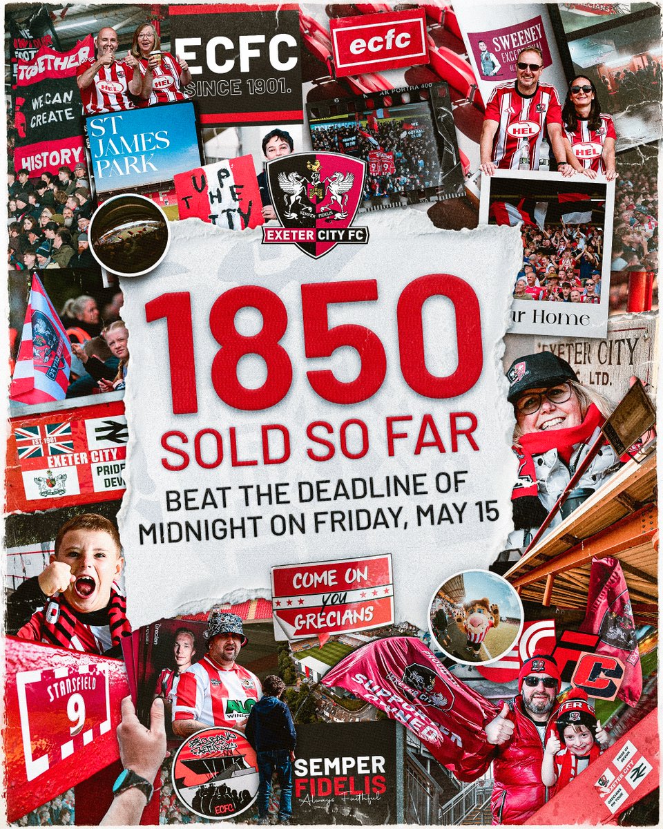 Exeter City FC tweet media