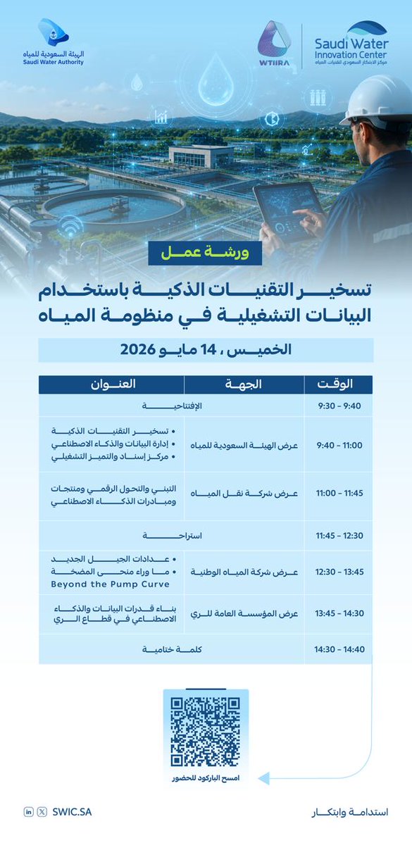 مركز الابتكار السعودي لتقنيات المياه tweet media