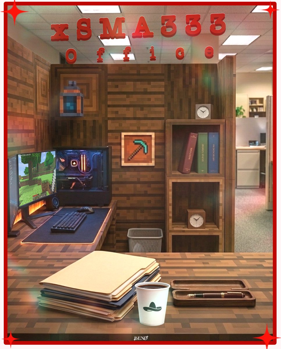 xBenoDesign's tweet photo. “xSMA333's Office”

- @xSMA333 

‧͙⁺˚*･༓✦༓･*˚⁺‧͙ https://t.co/2CtpRDqxA5