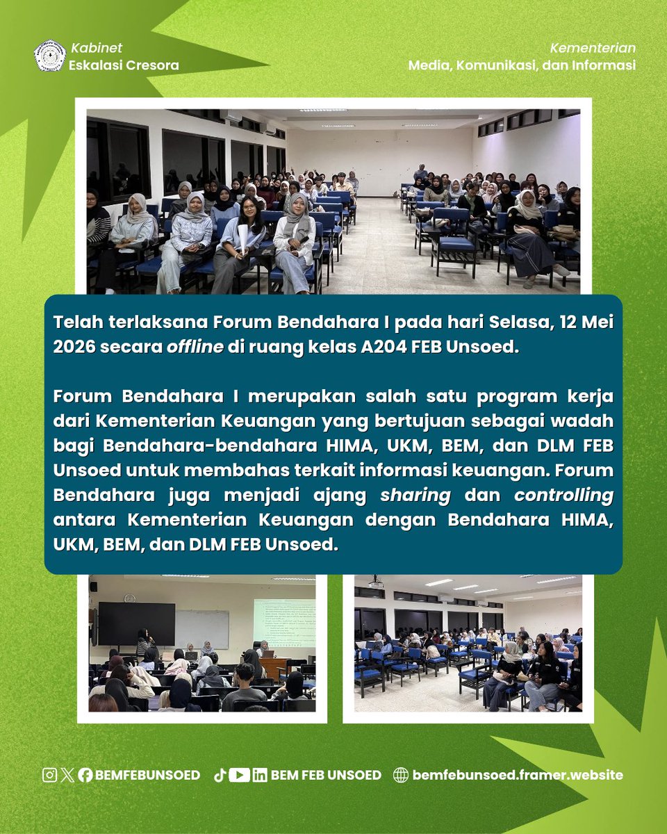 BEM FEB UNSOED tweet media