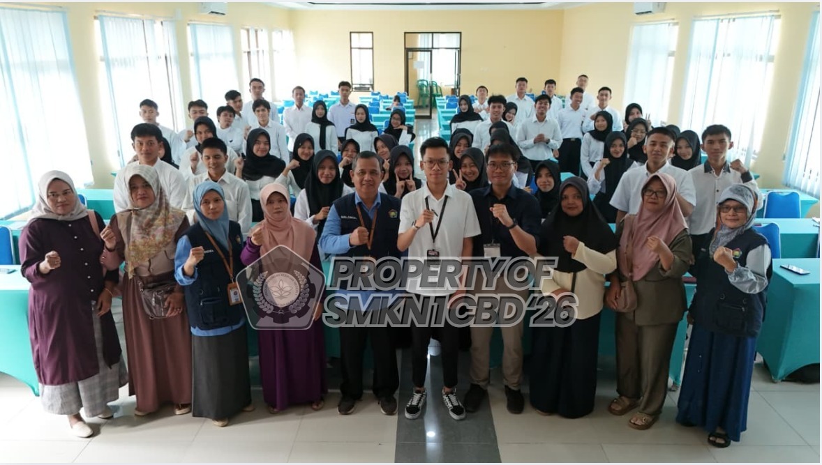 smkn1cbd's tweet photo. SELEKSI AWAL DAN REKRUTMEN AWAL PT Brexa Raya Indonesia kerjasama dengan BKK SMKN 1 Cibadak, 28 April 2026. https://t.co/ZBVzy9OjY5