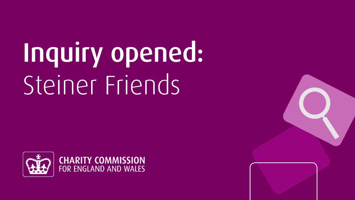 Charity Commission tweet media