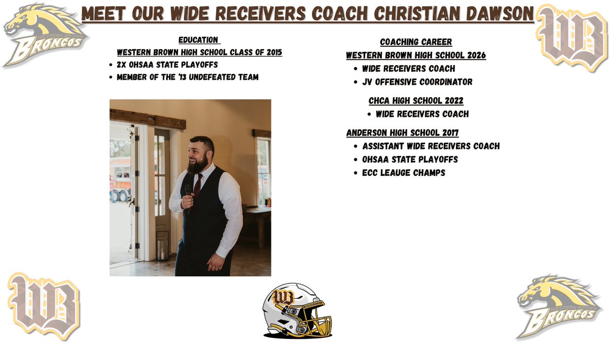 Western Brown Football tweet media