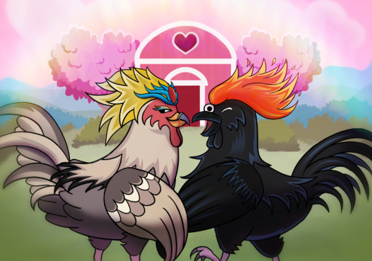 PlayChickenSaga's tweet photo. Breeding Item Effect Changes 📢

The game is now back UP! As a treat, changes to breeding item effects have been buffed. ⬆️

Soulknot, for example, now guarantees inheritance of 4 of 7 random innate points. While inheritance chance buffed by other items have increased from 50% to 75%.

Let breeding be one of your first  @PlayChickenSaga  transactions after the Ronin migration. 
#ChickenSaga #Web3Gaming
