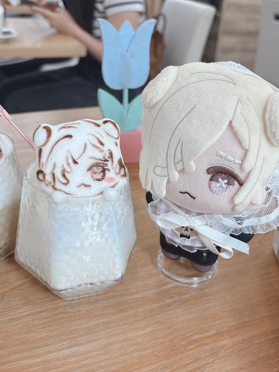 gk_skur's tweet photo. すこもりの3Dラテアート作って頂きました☕️

ぼ、ぼくを食うのか……！？
(美味しく頂きました♡) https://t.co/dw2TtkYlFI