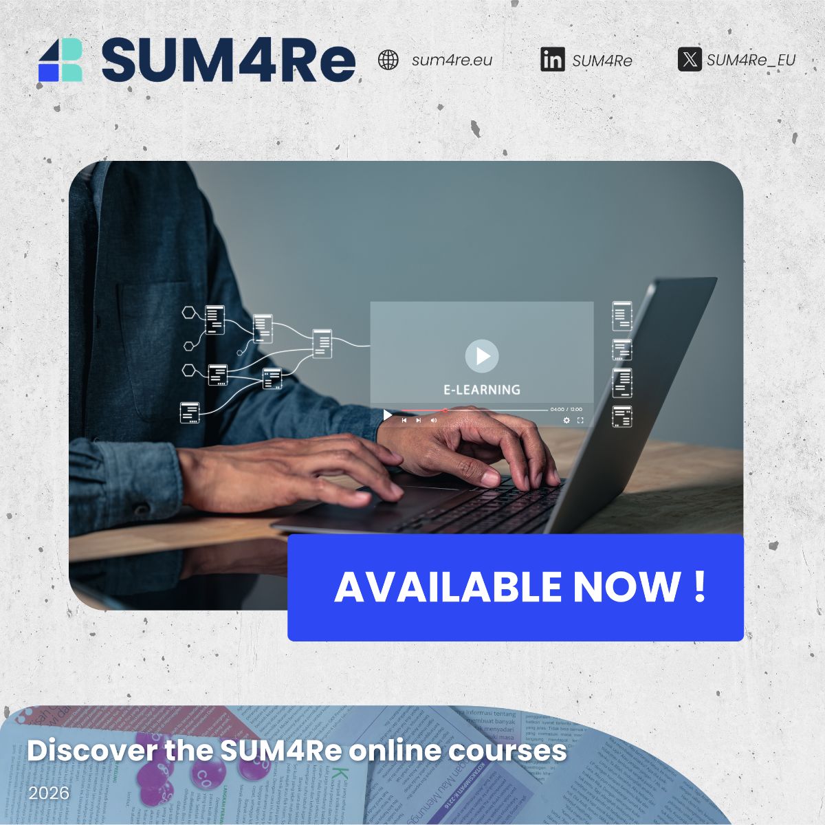 EBC_SMEs's tweet photo. ♻️Circular Economy: free #MOOCs developed by
@SUM4Re_EU on material banks, urban mining &amp; circular #construction. 

Learn more about #circulareconomy and sustainable #construction practices in Europe!

➡️More: https://t.co/C7xoUDKmql https://t.co/2X2riHJViU