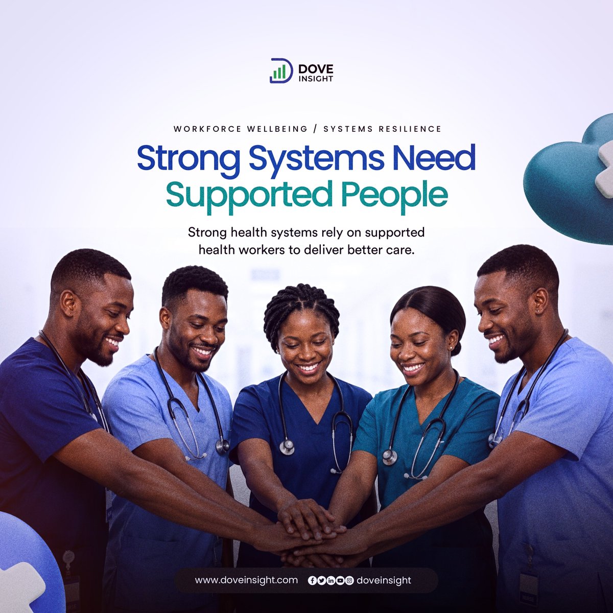 DoveInsight's tweet photo. Healthcare discussions often highlight hospitals and tech, but workforce pressure is a major challenge.

Burnout, understaffing, and migration continue to strain systems.

Strong systems need strong people.

#MidweekInsight #WorkforceDevelopment #SystemsThinking https://t.co/2MRuEFsd44