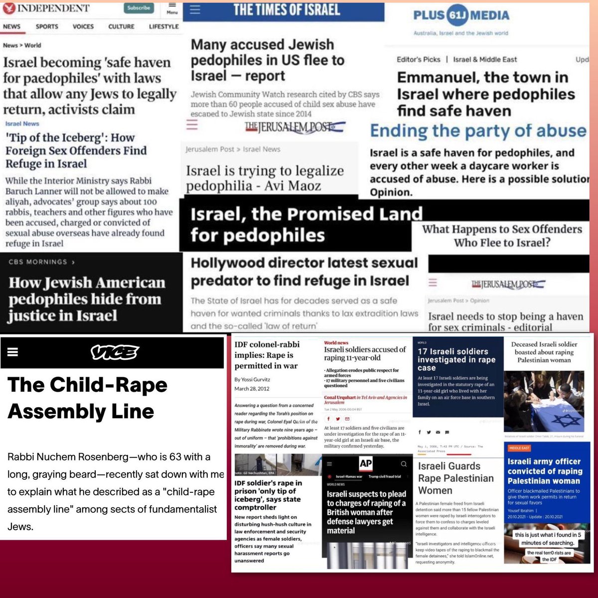 BrockRemix's tweet photo. @Glinner Country with a murder, rape and pedophilia culture... https://t.co/RThtpSMKST