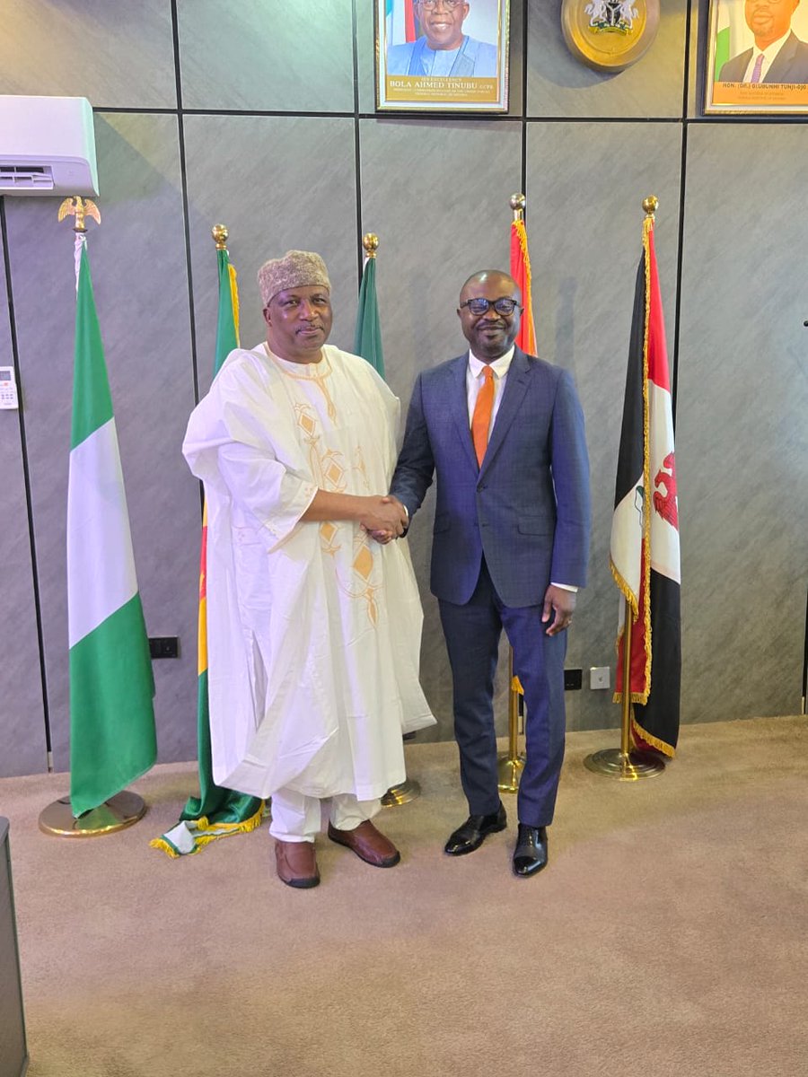 MUHDBARMA's tweet photo. As part of his continued commitments to delivering purposeful leadership and effective representation for Nigeria, Lt Gen Amb Abdulrahman Bello Dambazau (Rtd) CFR, Ph.D, Baraden Kano, paid another strategic visit to the Federal Ministry of Interior in furtherance of ongoing consultations and collaborative engagements aimed at strengthening Nigeria–China relations.

The visit reflects his firm dedication towards ensuring that Nigeria records meaningful success, sustainable development, and stronger international partnerships through diplomacy, institutional cooperation, and strategic engagement. It also demonstrates his determination to justify the confidence and trust reposed in him through active service and impactful representation.

Since his appointment as Nigeria’s Ambassador to China, Lt Gen Dambazau has continued to intensify high level visits and consultations geared towards fostering economic growth, enhancing bilateral cooperation, attracting opportunities for Nigerians, and deepening the long standing relationship between Nigeria and China.

His vision remains focused on ensuring that Nigerians residing in China experience quality leadership, purposeful representation, and diplomatic engagement capable of opening new doors for investment, trade, development, and stronger people-to-people relations between both countries.

Through experience, strategic leadership, and patriotism, Lt Gen Dambazau continues to position Nigeria for greater global relevance, stronger diplomatic ties, and sustainable national progress.

@Ojukwu_Bianca
@NigeriaMFA
@AbbaM_Abiyos @abdullahayofel @AdaAnambra2023 @AishaYesufu @ArewaTwiter @ARISEtv @BashirAhmaad   @bukolasaraki @Cool_Ustaz @DigiSummit25_ @DianeRusset @Dr_Xee @DrTunjiAlausa @Ekiti_Princess1  @Faridatu001 @HauwaLau @officialABAT @PBATMediaCentre @barauijibrin @MYPD2020 @_dinomelaye @ShehuSani @NGRSenate @SPNigeria @NigeriaStories @Sen_AbdulNingi @KanoChronicle @HQNigerianArmy @NGRPresident @TinubuMediaS  @MinOfInteriorNG @CustomsNG @PoliceNG

@DailyPostNGR @NGRPresident @NigeriaStories @asovilladigital @NigeriaGov @GuardianNigeria @HQNigerianArmy @DHQNigeria
@SonOfTheSoil66