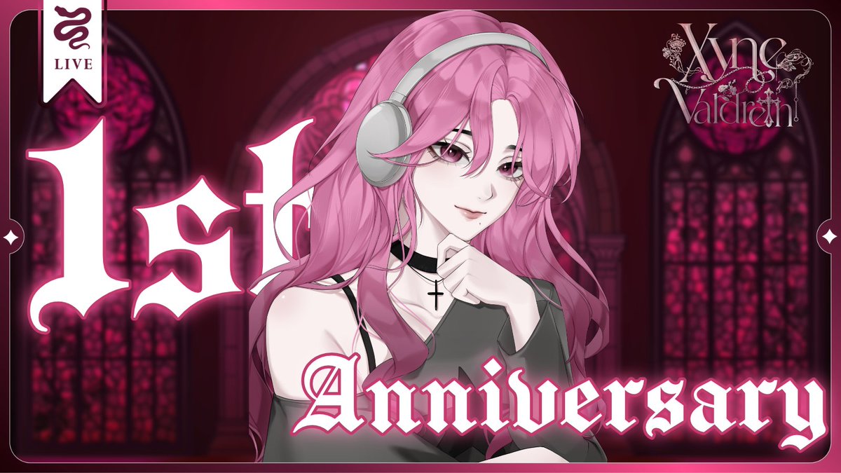 Xyne_ZTP's tweet photo. 【🔴1st Anniversary 】ครบรอบ  1 ปี เวลาผ่านไปไวมาก !

⏰22/05/2026 | 20:30 p.m.
✧https://t.co/ElV4mr643B

✧ ร่วมอวยพรได้ที่นี่ https://t.co/GT1qMImelz (อ่านใน Stream) ✧

✧ #XyneLive #ZTP_Project #VtuberTH #วีทูปเบอร์ไทย ✧ https://t.co/QQe1f6sAUm