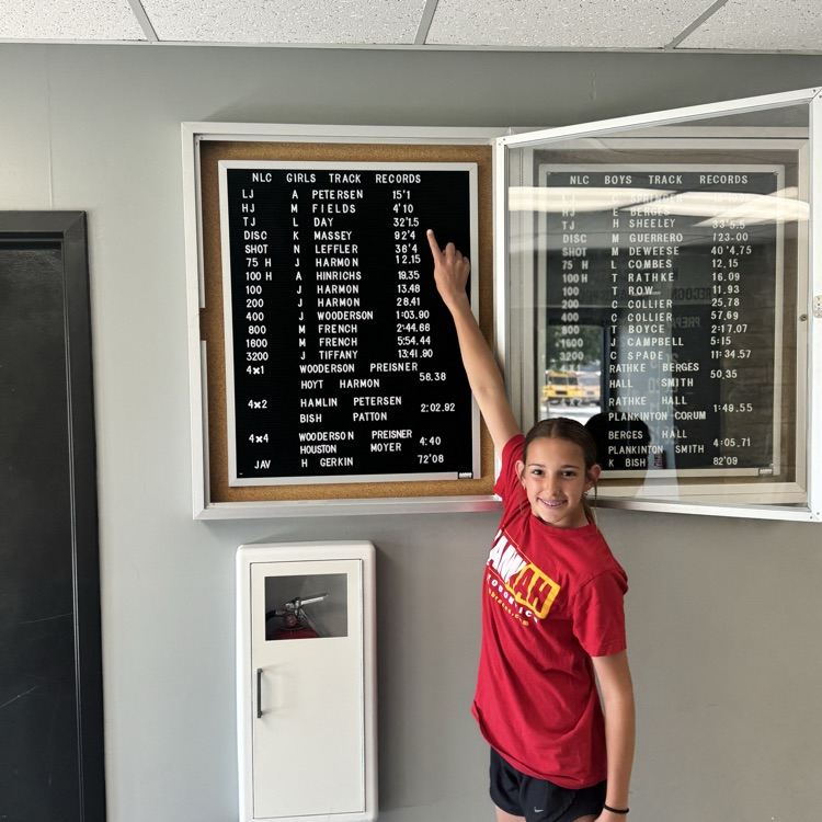 USD251's tweet photo. Lexi Day broke the record in triple jump by passing Lakin Priesner mark of 30 - 05.  Lexi has the record with a jump of 32 - 1.5.  Great job Lexi! https://t.co/SY0GgOC1d7