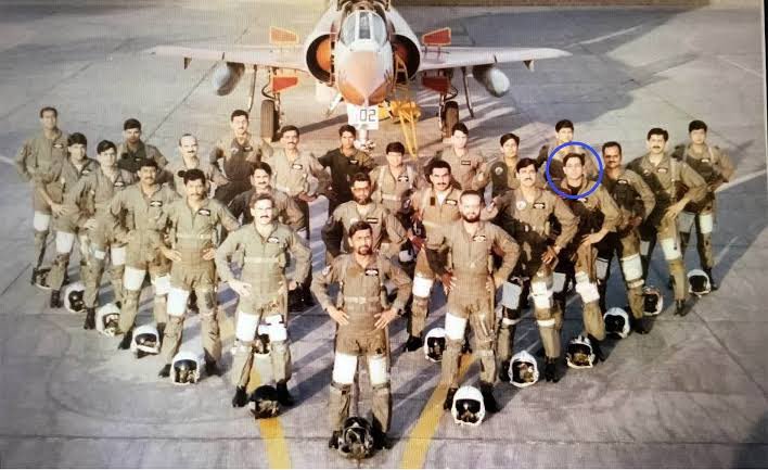 JavaidShaikh14's tweet photo. Historical pictures of current CAS Air Chief Marshal Zaheer Ahmed Babar Sidhu NI(M) HI(M) SI(M) TI(M) when he was doing his Operational Conversion (OCU) in PAF No. 22 Squadron 'Ghazis’ https://t.co/uf78rSzcA1