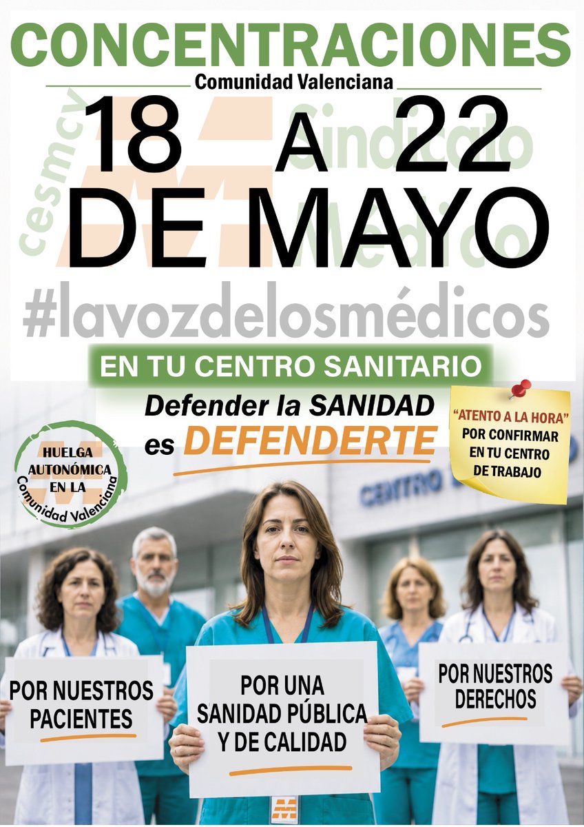 SindicatoMedico_CESM-CV tweet media
