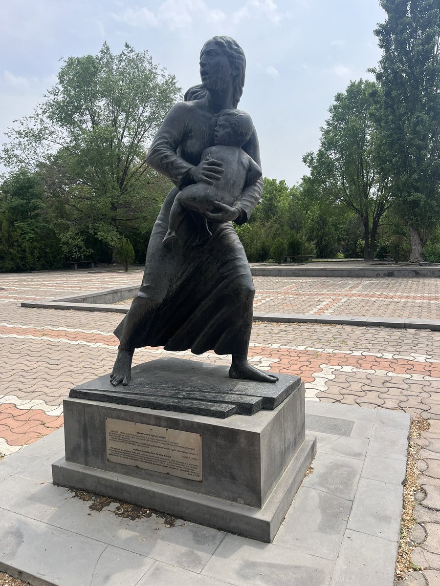 AdolfoRubioPM's tweet photo. El monumento al genocidio armenio sobrecoge.

No se entiende el no reconocimiento de países como España a este exterminio https://t.co/CGRlwN3Xun