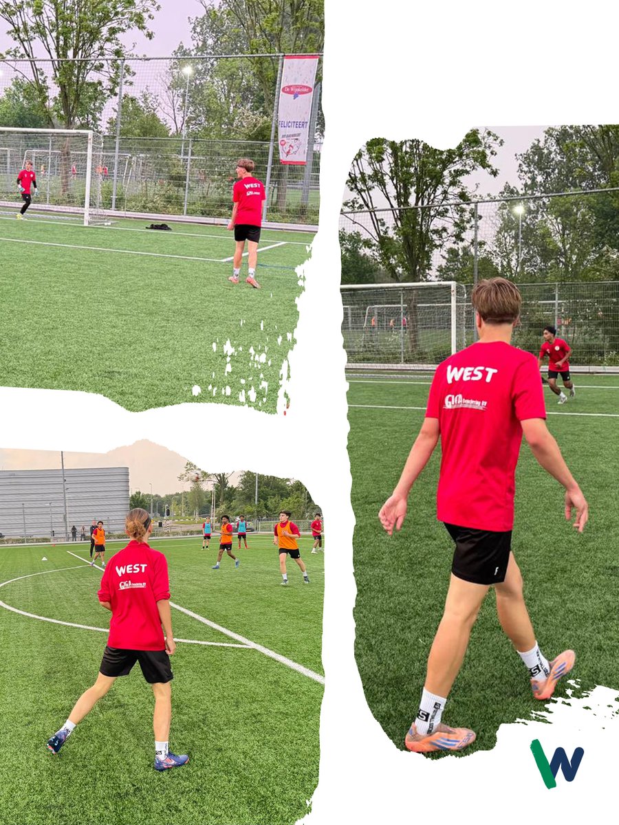 wijvanWEST's tweet photo. Onze projectleider Admir staat samen met zijn zoon langs én op het veld bij BVV Barendrecht! Daarom zijn wij sinds dit seizoen sponsor van hun warming-upshirts en voetbaltassen. 👕 #westbv #wijvanwest #conserveren #schilderen #sponsor #bvvbarendrecht https://t.co/L4IP4cUGmF