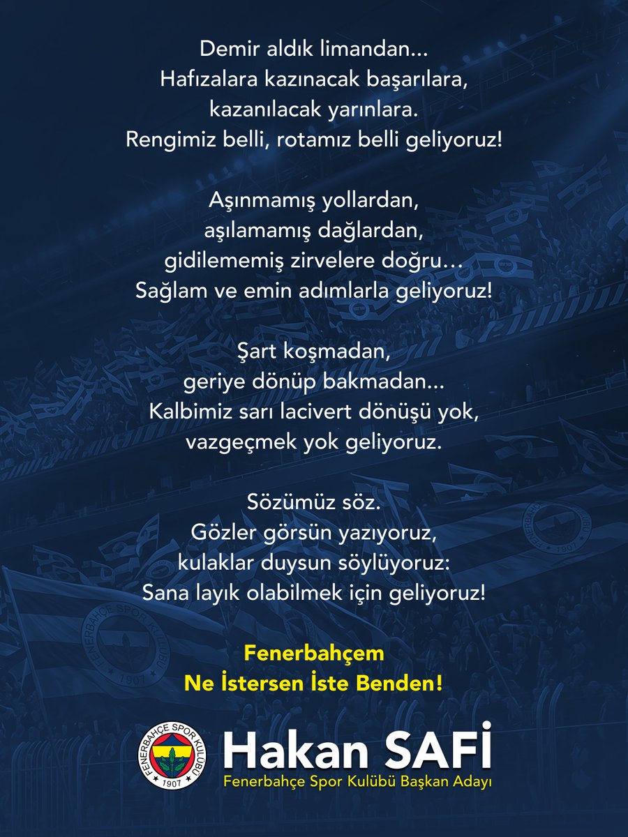 Fenerbahçem Ne İstersen tweet media