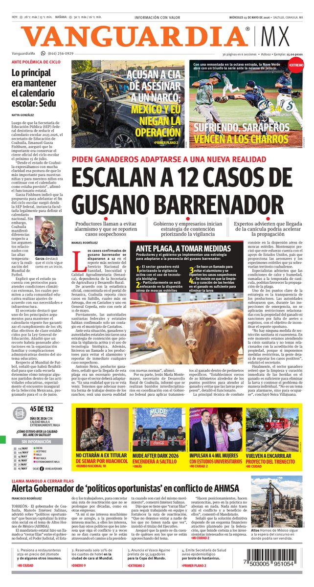Vanguardia tweet media