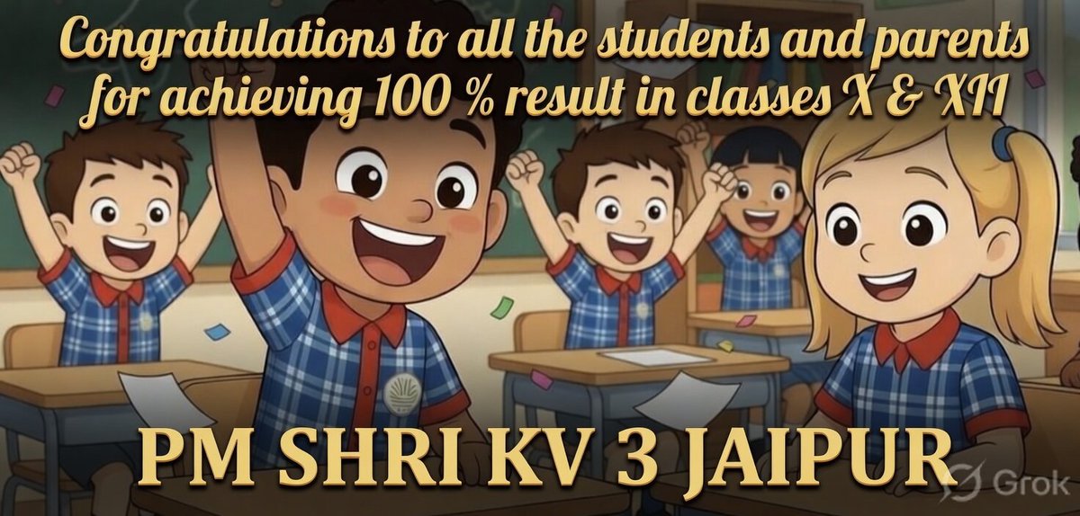 PM SHRI K.V.No. 3 JAIPUR tweet media