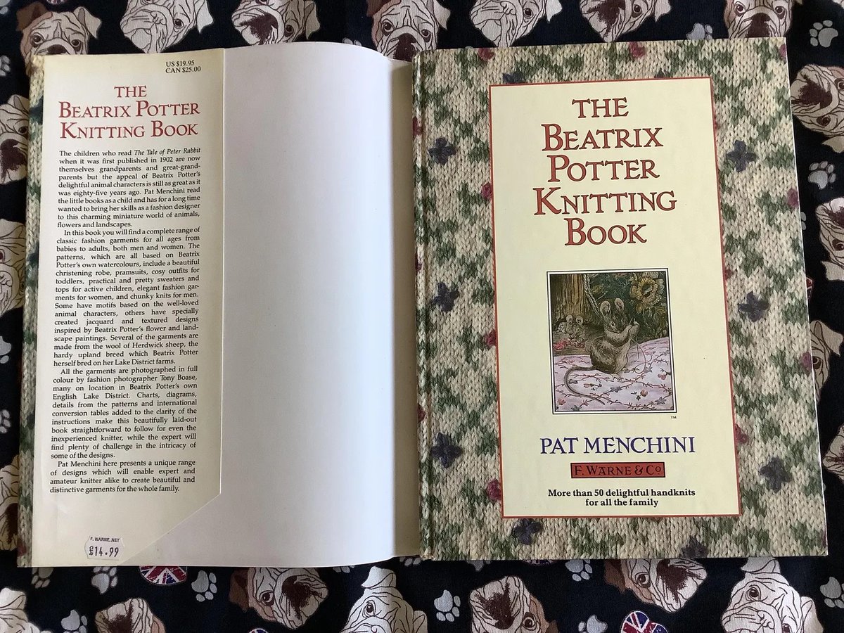 WatsonsVintage's tweet photo. There are some AMAZING #HandKnits in this Vintage 1987 βThe Beatrix Potter Knitting Book by Pat Menchini Over 50 Fabulous Beatrix Potter Hand Knits For All The Family - Fun Gift Ideas https://t.co/JrR71iohcO via @Etsy #VintageBooks #BeatrixPotter #KnittingBook #KnittingPatterns https://t.co/UbzO4M1q9K
