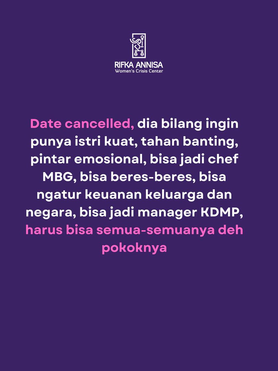 Rifka Annisa Women's Crisis Center tweet media