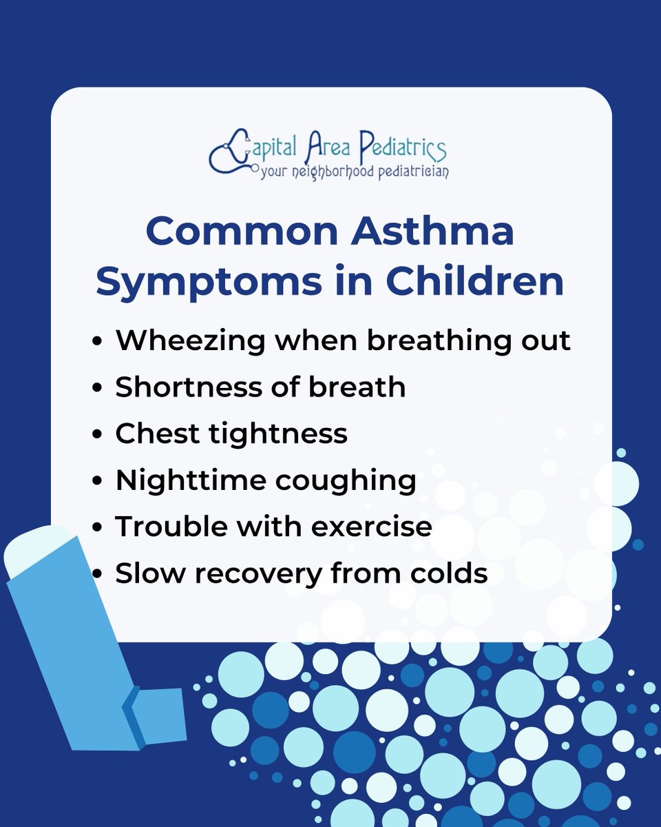 CAPMedicalCare's tweet photo. Recognizing #Asthma in your child 🫁 Wheezing, shortness of breath, and chest tightness are key signs. Schedule a visit if you notice symptoms! https://t.co/35iK25J1Xb https://t.co/s9beOYrcsc