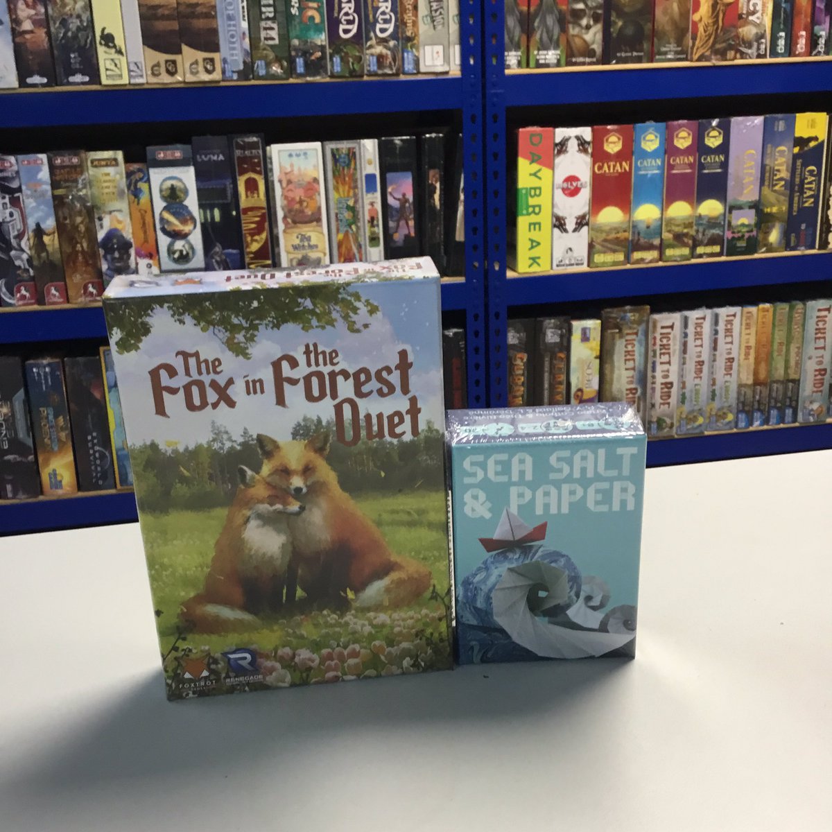 crgexeter's tweet photo. Restocks...The Fox in the forest duet &amp; Sea Salt &amp; Paper https://t.co/7AxgWq8uYh