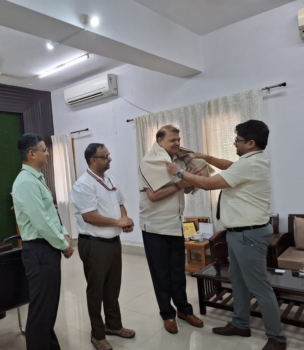DehradunNiepvd's tweet photo. We were honored to host Shri Anil Kumar Pandey, Honorable Deputy Secretary, #DEPwD,at #NIEPVD today. 
His visit provided valuable insights and guidance for our ongoing initiatives in education and rehabilitation for persons with visual impairment.
@socialpwds @MSJEGOI https://t.co/PxS6n1UcjJ