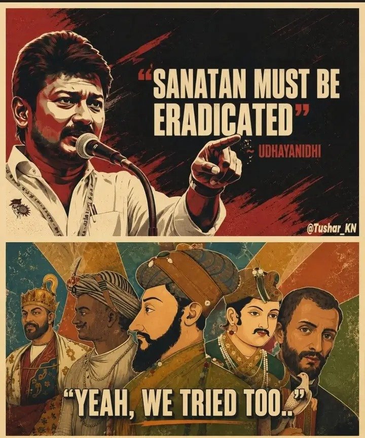 DPKNAMBIAR's tweet photo. @Udhaystalin @DMKITwing Hard to eradicate me as a #sanatadharami _ by belief_ and that doesn't mean I am a BJP supporter! BUT thank you for ejecting yourselves out of the #tamilnaduassembly https://t.co/kNBoVZ9SZG