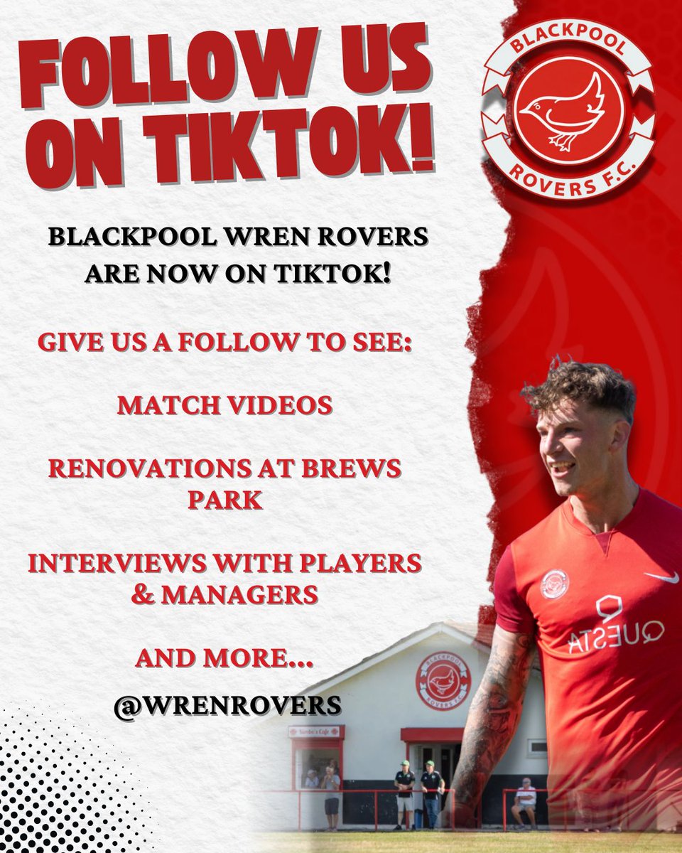 Blackpool Wren Rovers tweet media