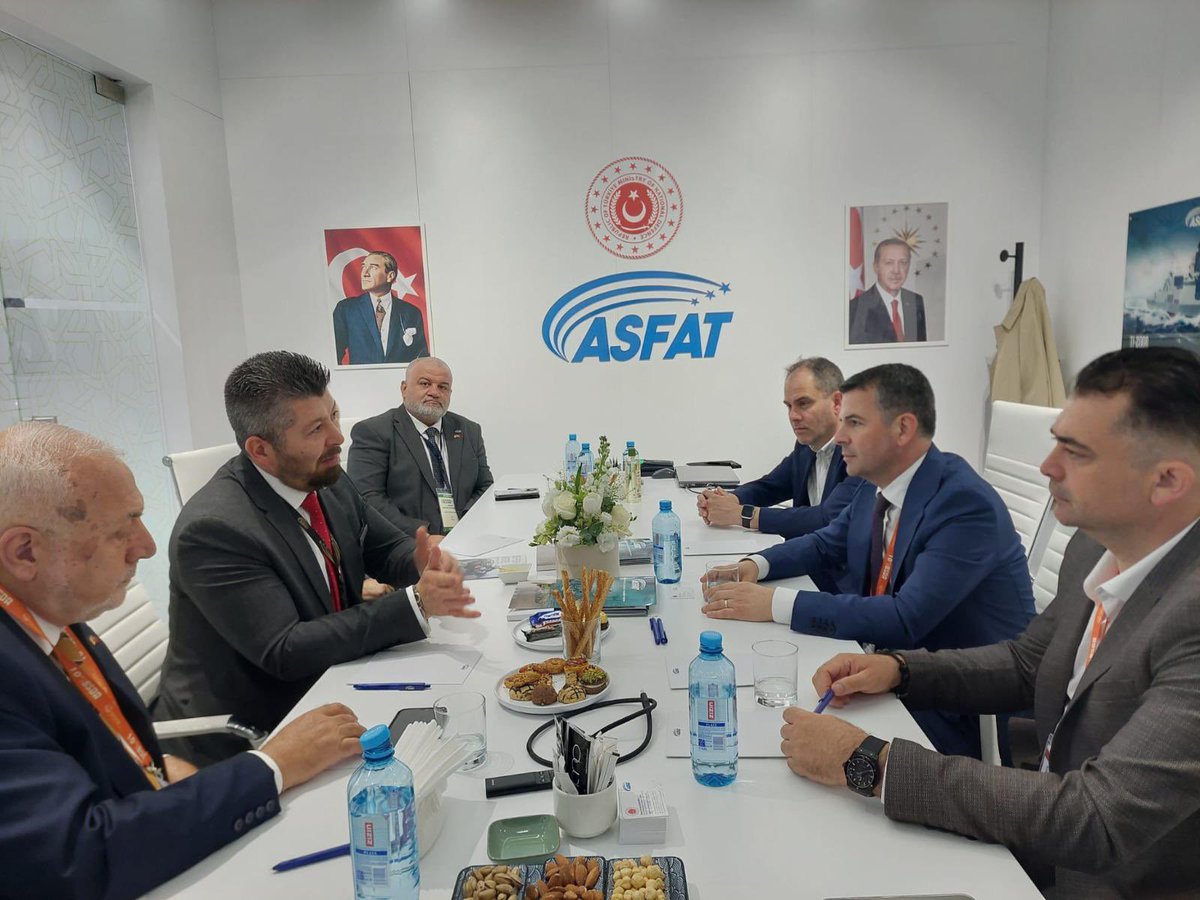 aricegovro's tweet photo. #ARICE was at #BSDA 2026, the largest defence, aerospace and security exhibition in the Black Sea region. ARICE President Daniel Constantin met with major international defence investors to discuss opportunities for industrial cooperation and #investment in #Romania https://t.co/Yu3MS2elAa