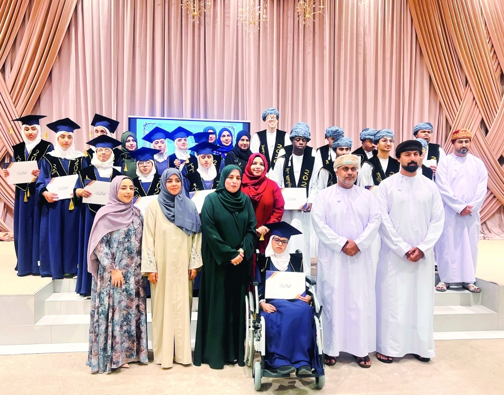 OmanEPress's tweet photo. معهد عمر بن الخطاب للمكفوفين يحتفي بتخريج 19 طالبا وطالبة ويكرم المجيدين 
#جريدة_عُمان

https://t.co/Evjlv8WaN1 https://t.co/gDSRjOqJCR