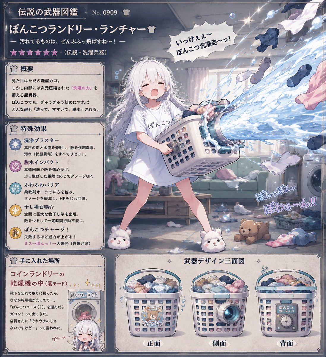 ちびちゃん用の伝説の武器作ってみましたー( *´艸｀) 楽しいですねー