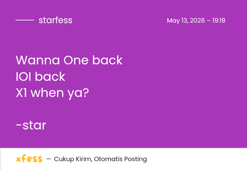 Starfess || CEK PINNED UNTUK KIRIM MENFESS tweet media